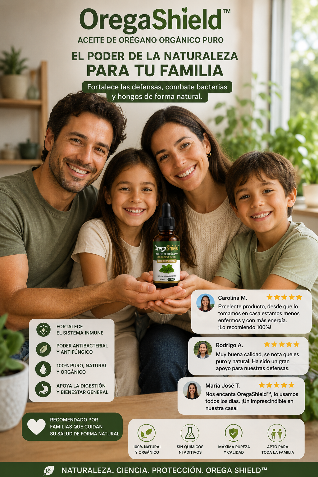 OregaShield™ – Aceite de orégano orgánico puro · Fortalece las defensas, combate bacterias y hongos de forma natural-3